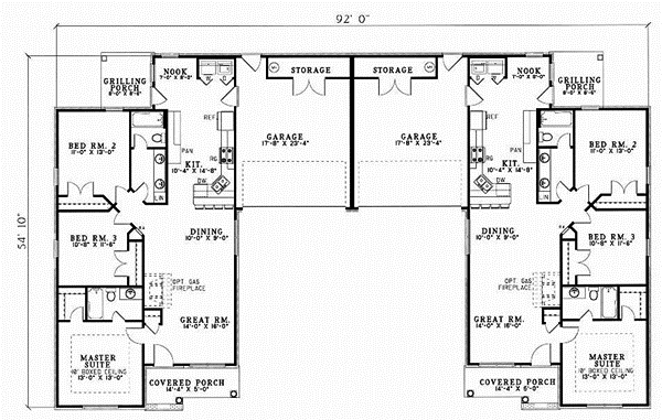Main Floor Plan: 12-349
