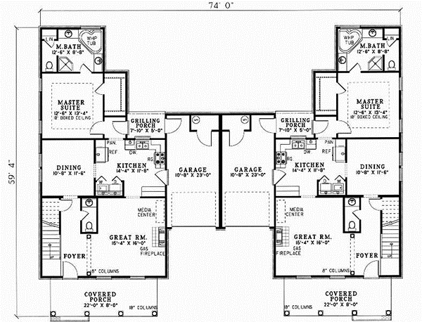 Main Floor Plan: 12-354