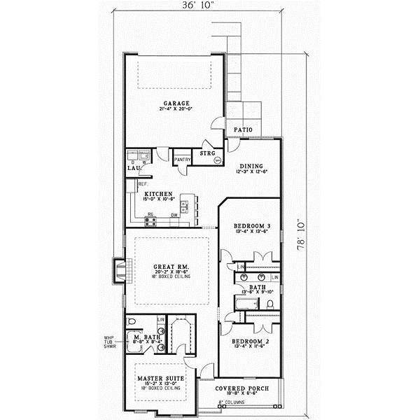 Main Floor Plan: 12-356