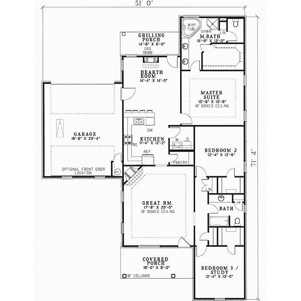 Main Floor Plan: 12-357
