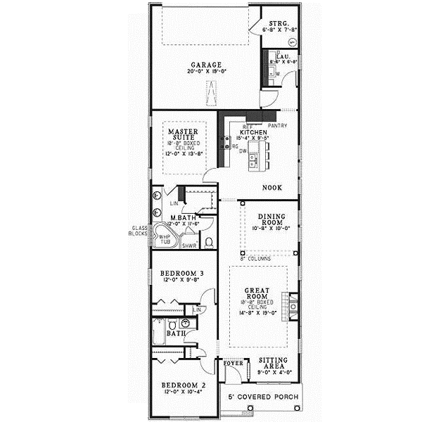 Main Floor Plan: 12-358