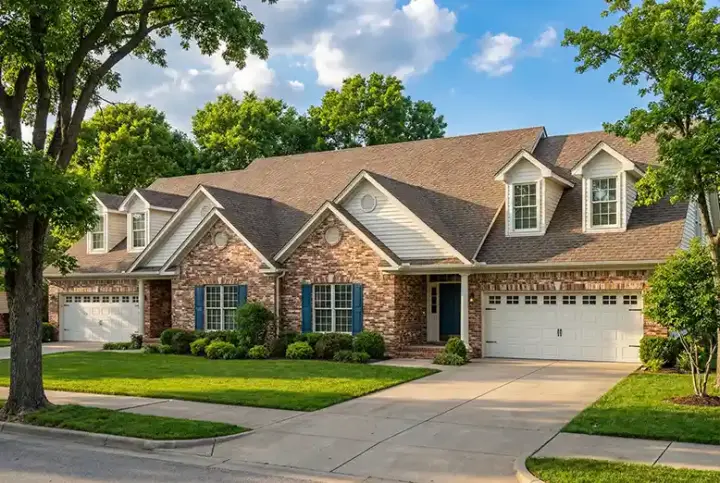 Traditional house plans 12-362 - front exterior, 3,542 sq ft, 6 bed, 4 bath house plans | Monster House Plans