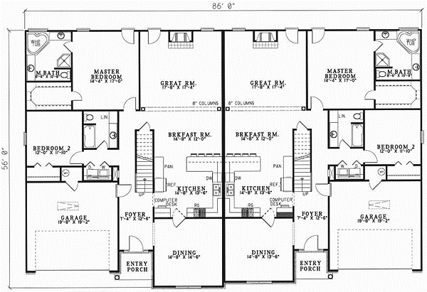 Main Floor Plan: 12-363
