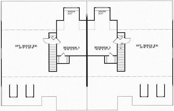 Upper/Second Floor Plan: 12-363