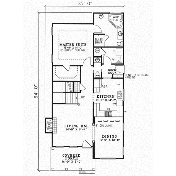 Main Floor Plan: 12-366