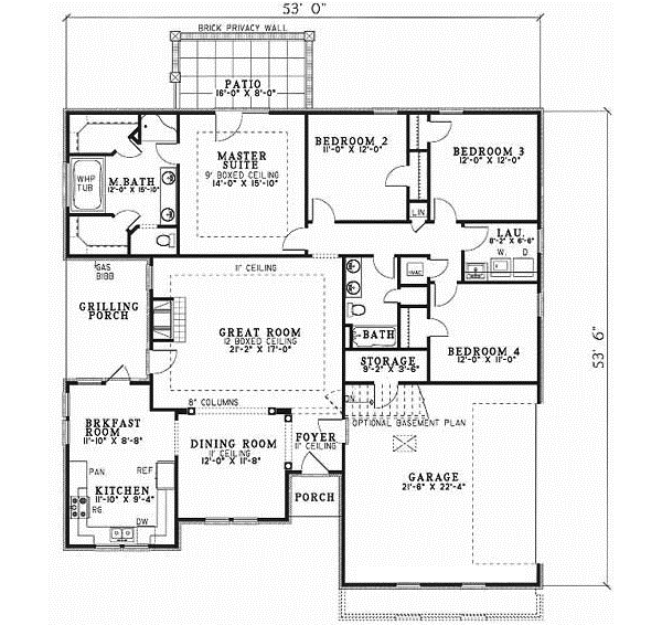 Main Floor Plan: 12-383