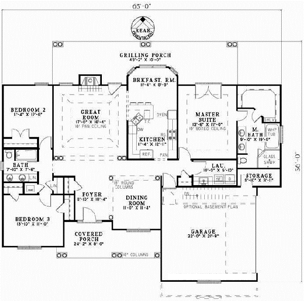 Main Floor Plan: 12-385