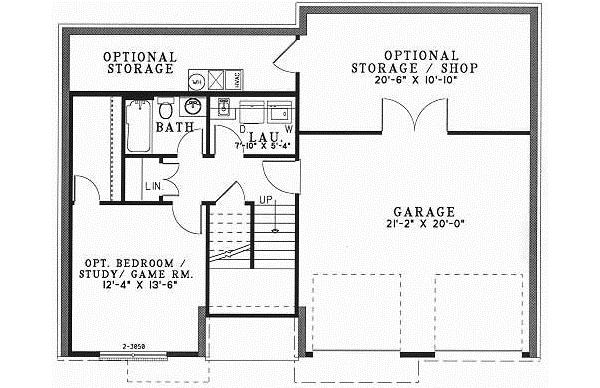 Lower Floor Plan: 12-389