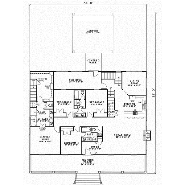 Main Floor Plan: 12-390