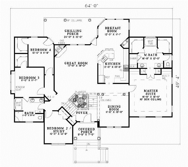 Main Floor Plan: 12-391
