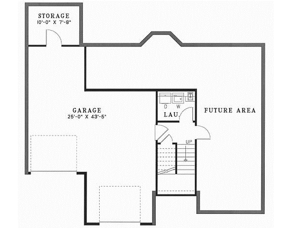 Lower Floor Plan: 12-392