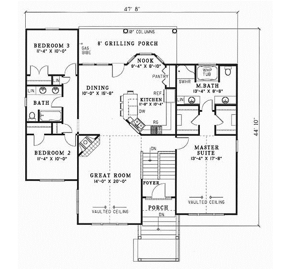 Main Floor Plan: 12-392