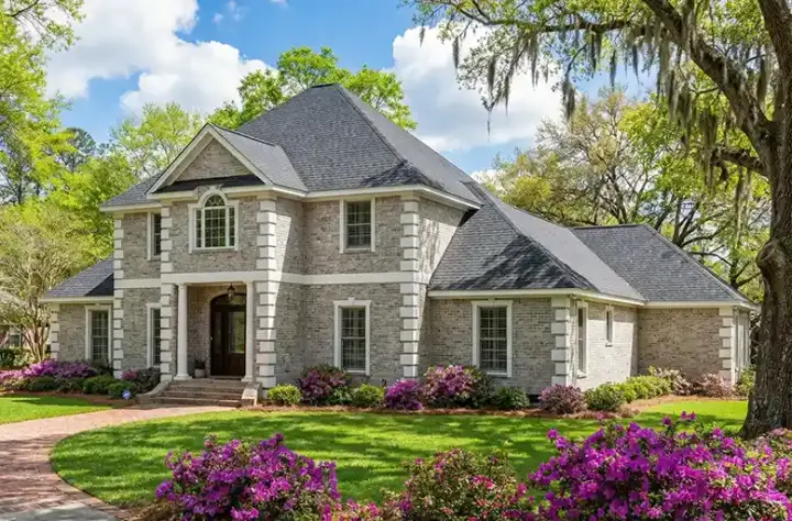 European house plans 12-394 - front exterior, 2,922 sq ft, 4 bed, 3 bath house plans | Monster House Plans