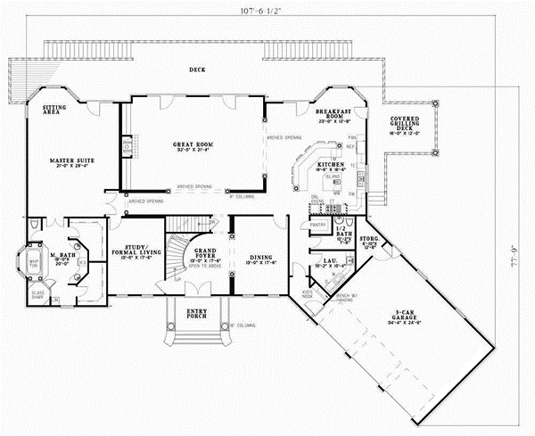 Main Floor Plan: 12-397
