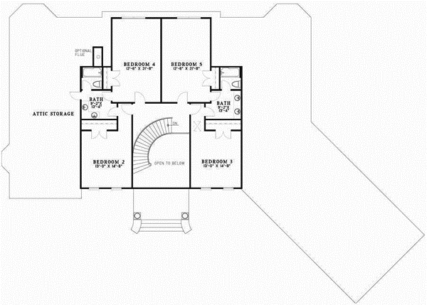 Upper/Second Floor Plan: 12-397
