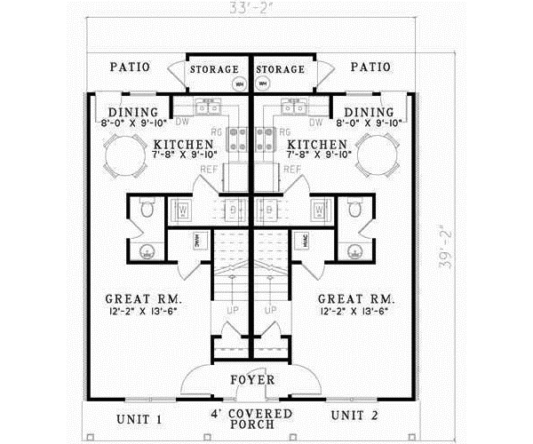Main Floor Plan: 12-400