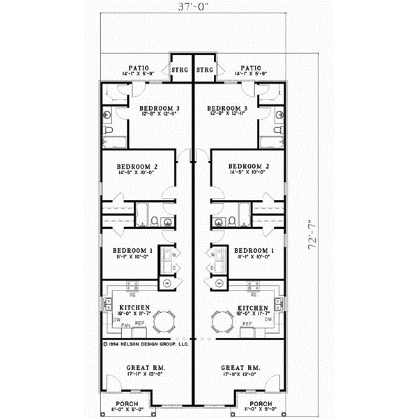 Main Floor Plan: 12-401