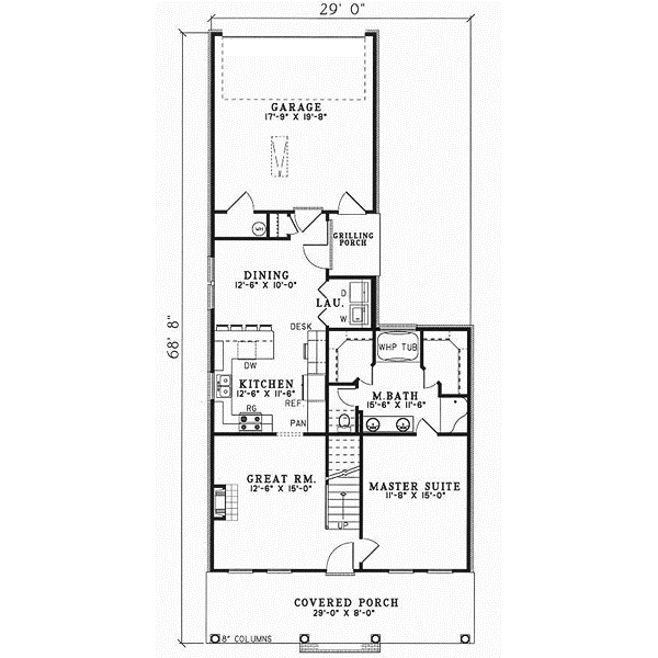 Main Floor Plan: 12-405