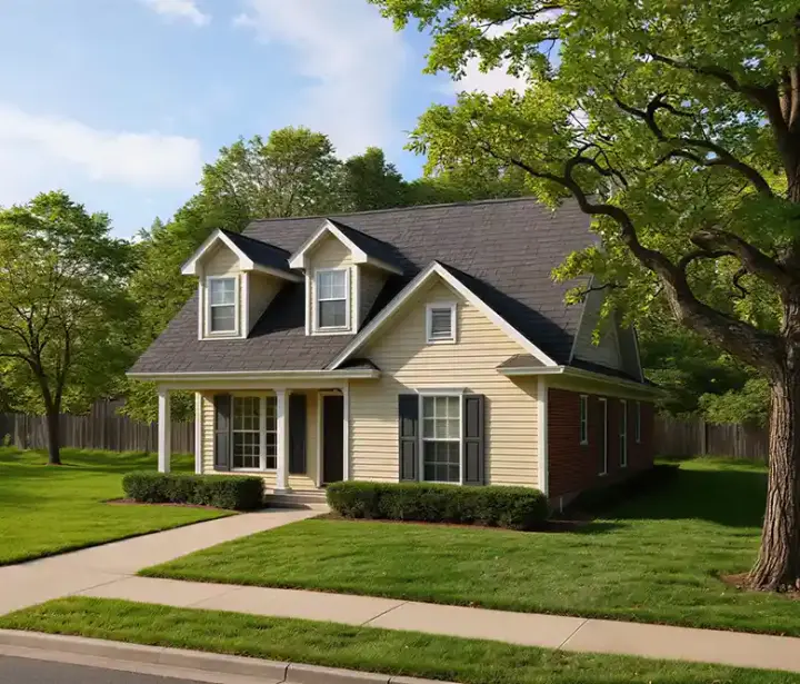 Country house plans 12-406 - front exterior, 1,370 sq ft, 3 bed, 2 bath house plans | Monster House Plans