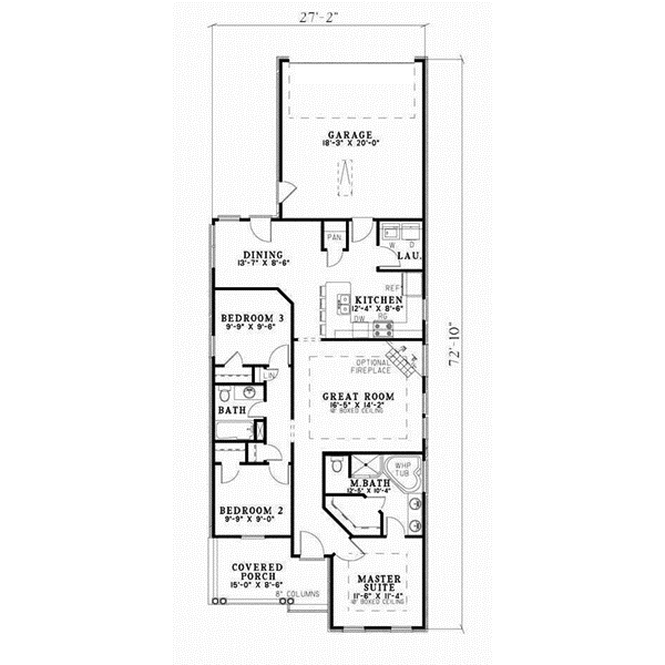 Main Floor Plan: 12-407