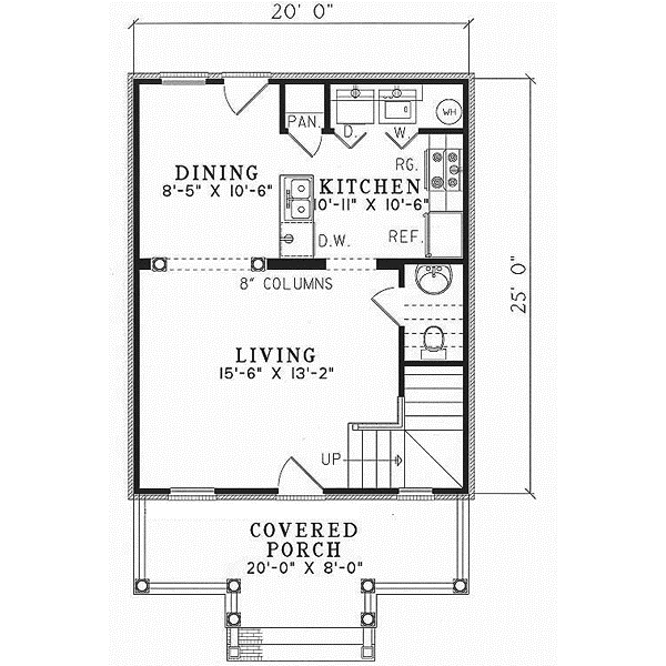Main Floor Plan: 12-408