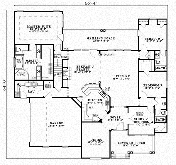 Main Floor Plan: 12-410