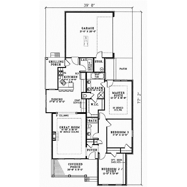 Main Floor Plan: 12-412