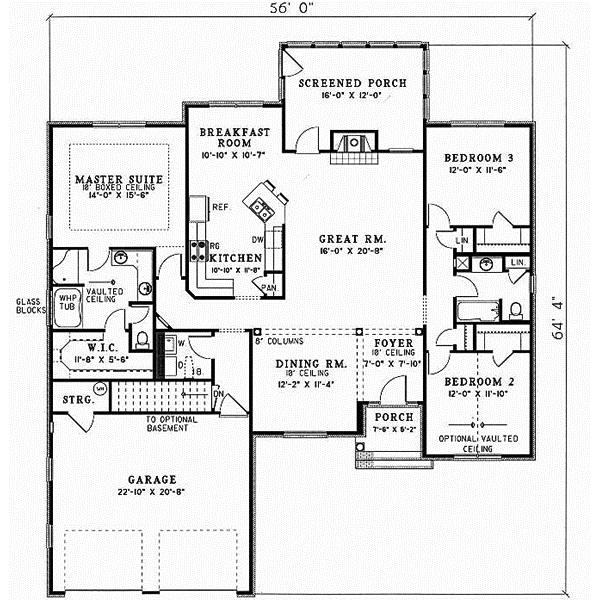 Main Floor Plan: 12-417