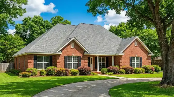 Traditional house plans 12-422 - front exterior, 2,394 sq ft, 4 bed, 2 bath house plans | Monster House Plans