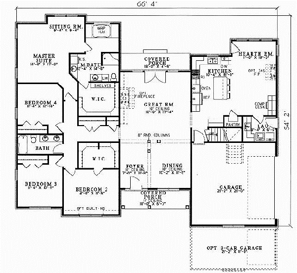 Main Floor Plan: 12-422