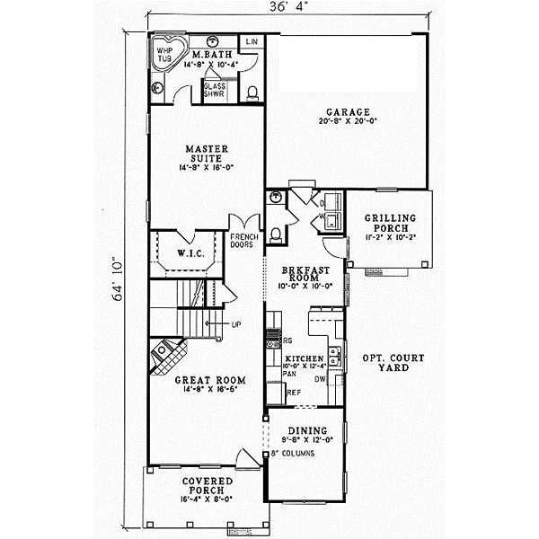 Main Floor Plan: 12-429