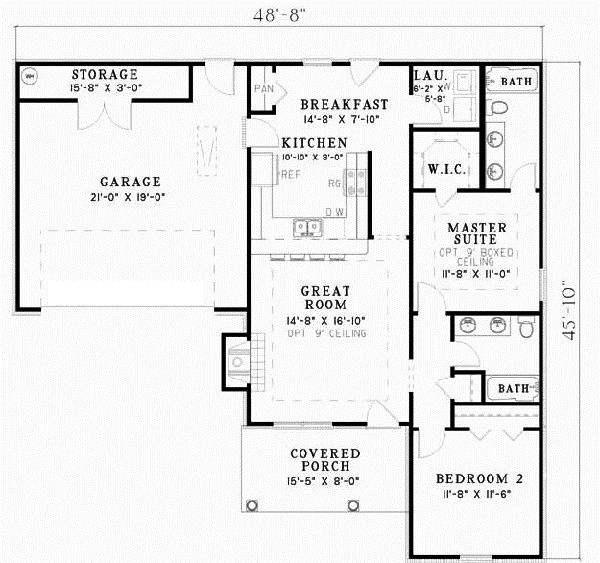 Main Floor Plan: 12-432