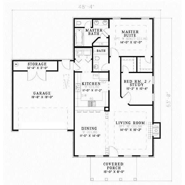 Main Floor Plan: 12-439