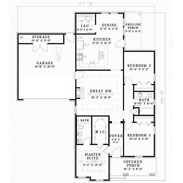 Main Floor Plan: 12-440