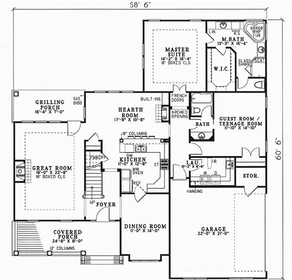 Main Floor Plan: 12-442