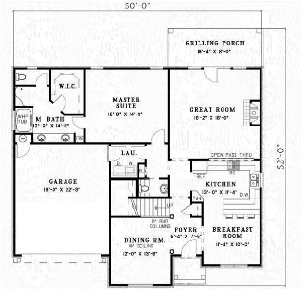 Main Floor Plan: 12-443