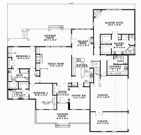 Main Floor Plan: 12-447
