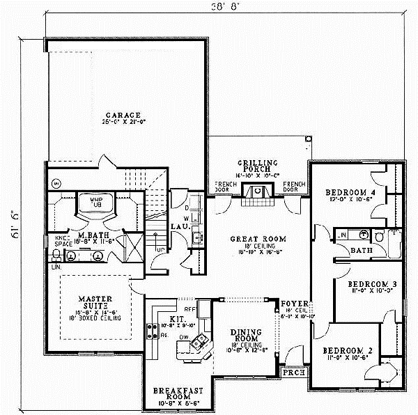 Main Floor Plan: 12-449