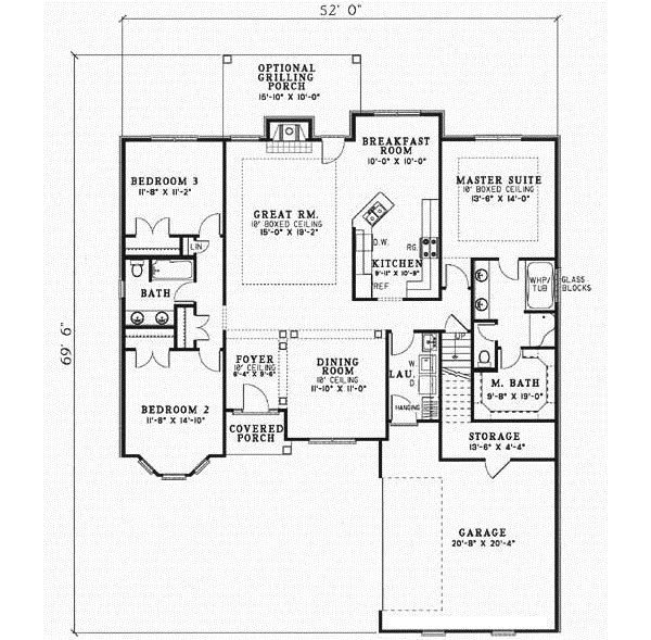 Main Floor Plan: 12-451