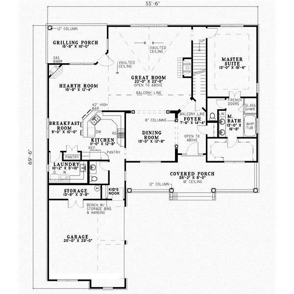 Main Floor Plan: 12-453
