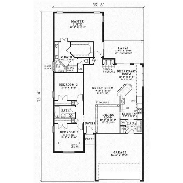 Main Floor Plan: 12-457