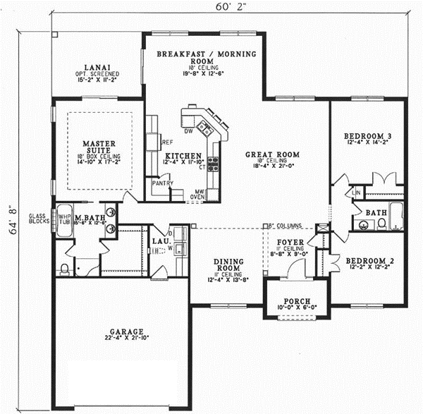 Main Floor Plan: 12-461