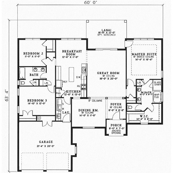 Main Floor Plan: 12-466