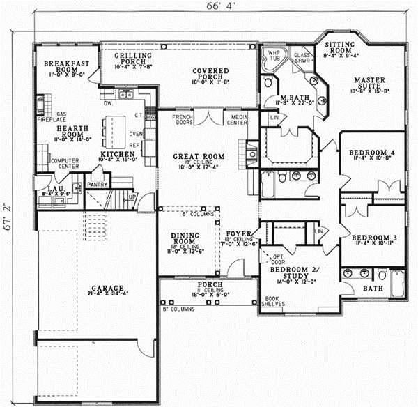 Main Floor Plan: 12-469