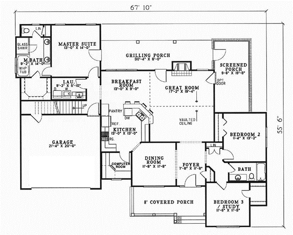 Main Floor Plan: 12-472