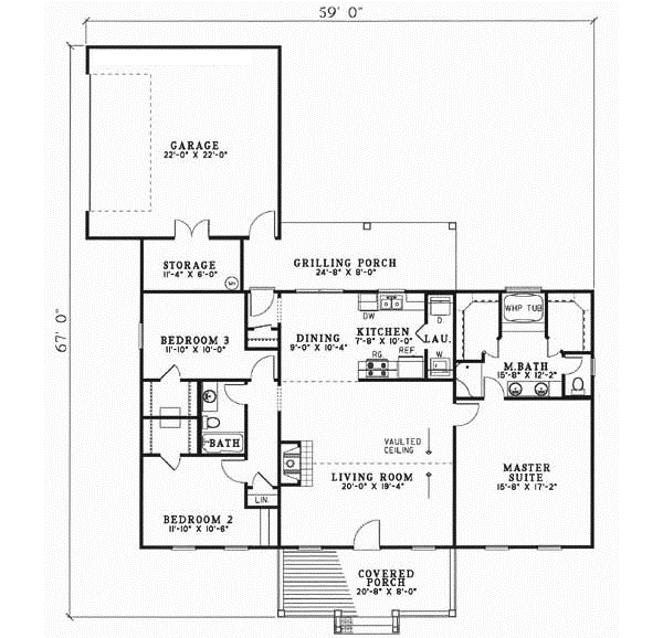 Main Floor Plan: 12-475