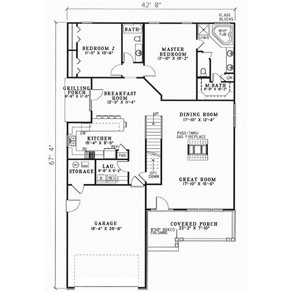 Main Floor Plan: 12-481