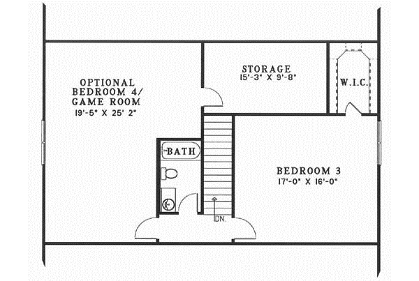 Upper/Second Floor Plan:12-481