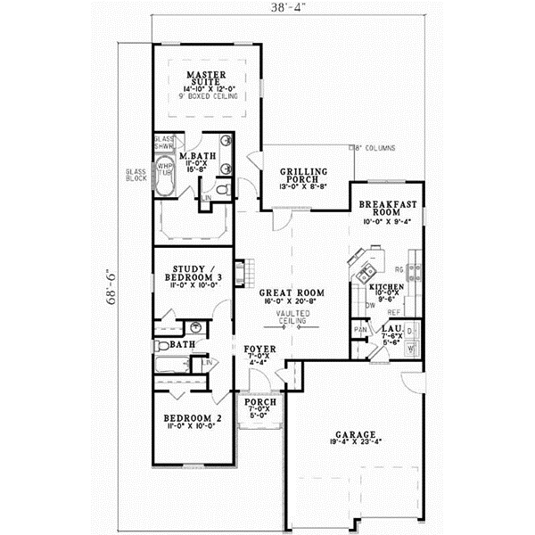 Main Floor Plan: 12-484
