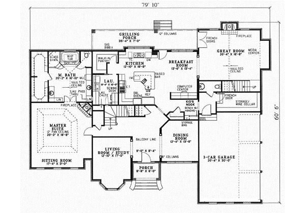 Main Floor Plan: 12-488